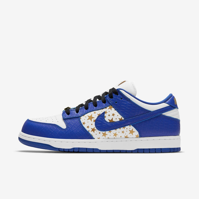 (Men's) Nike SB Dunk Low OG QS x Supreme 'Stars Hyper Blue' (2021) DH3228-100 - SOLE SERIOUSS (1)