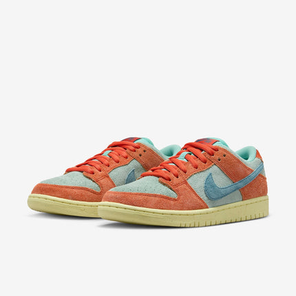 (Men's) Nike SB Dunk Low Pro PRM 'Orange / Emerald Rise' (2023) DV5429-800 - SOLE SERIOUSS (3)