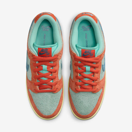 (Men's) Nike SB Dunk Low Pro PRM 'Orange / Emerald Rise' (2023) DV5429-800 - SOLE SERIOUSS (4)