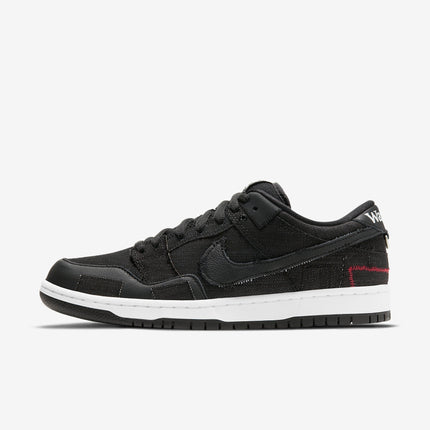 (Men's) Nike SB Dunk Low Pro QS x Wasted Youth 'Black Denim' (2021) DD8386-001 - SOLE SERIOUSS (1)