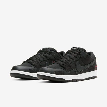 (Men's) Nike SB Dunk Low Pro QS x Wasted Youth 'Black Denim' (Special Box) (2021) DD8386-001 - SOLE SERIOUSS (3)