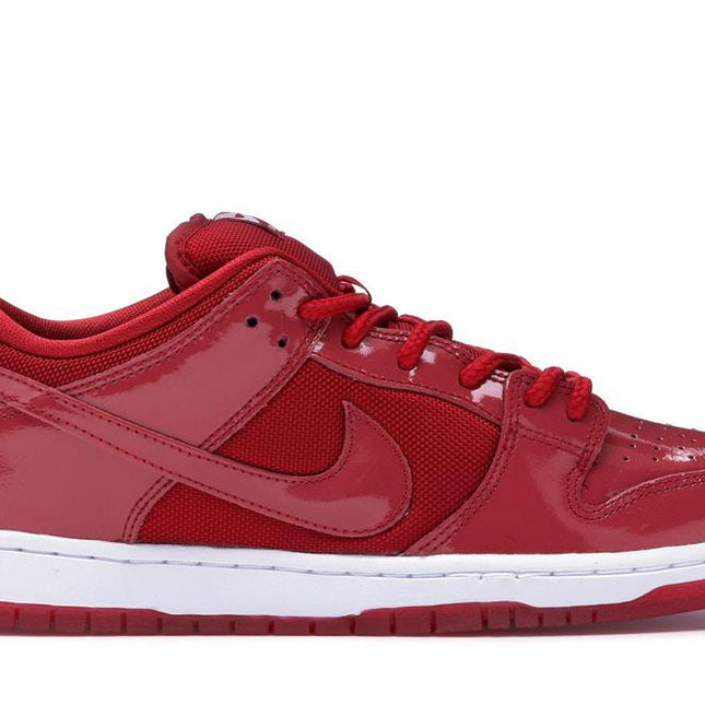 (Men's) Nike SB Dunk Low 'Red Patent Leather' (2015) 304292-616 - SOLE SERIOUSS (1)