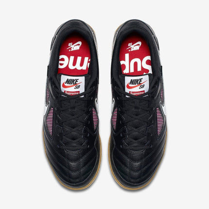 (Men's) Nike SB Gato QS x Supreme 'Black' (2018) AR9821-001 - SOLE SERIOUSS (4)
