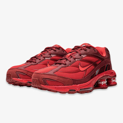 (Men's) Nike Shox R2 SP x Supreme 'Speed Red' (2022) DN1615-600 - SOLE SERIOUSS (2)