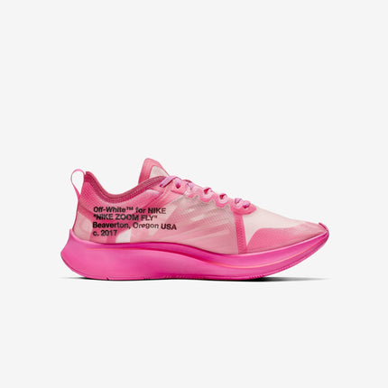 (Men's) Nike The 10: Zoom Fly x Off-White 'Tulip Pink' (2018) AJ4588-600 - SOLE SERIOUSS (2)