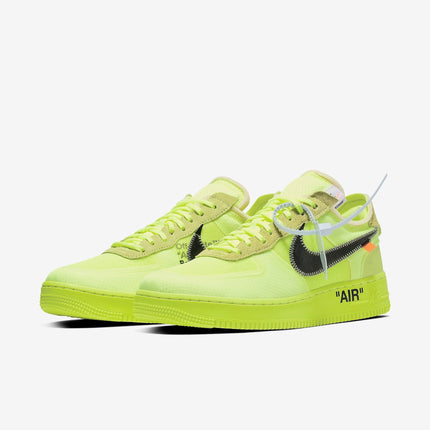 (Men's) Nike The Ten: Air Force 1 Low x Off-White 'Volt' (2018) AO4606-700 - SOLE SERIOUSS (3)