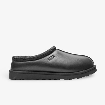 (Men's) UGG Tasman Leather Slipper 'Black' (2023) 1140930-BTNL - SOLE SERIOUSS (2)