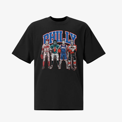Mercy Rule 'Hometown Heroes Philadelphia' Oversized T-Shirt Black | SOLE SERIOUSS [1]
