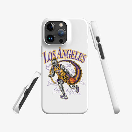 Mercy Rule 'Los Angeles Lakers' iPhone Snap Case White | SOLE SERIOUSS [1]
