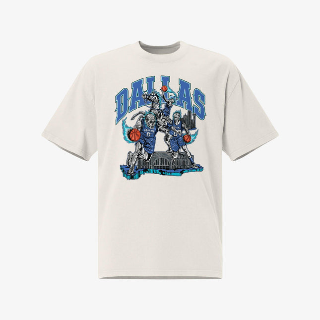 Mercy Rule 'Staple Dallas City' Oversized T-Shirt White | SOLE SERIOUSS [1]