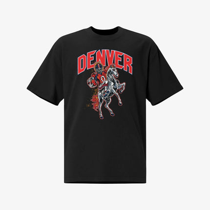 Mercy Rule 'Staple Denver City' Oversized T-Shirt Black | SOLE SERIOUSS [1]