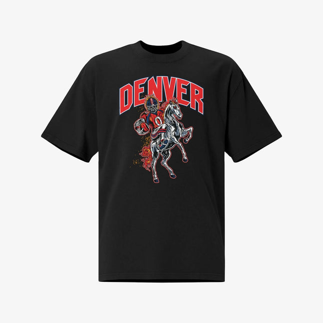 Mercy Rule 'Staple Denver City' Oversized T-Shirt Black | SOLE SERIOUSS [1]