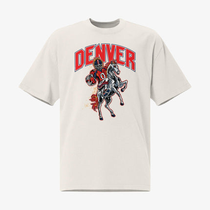 Mercy Rule 'Staple Denver City' Oversized T-Shirt White | SOLE SERIOUSS [1]