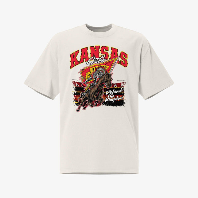 Mercy Rule 'Staple Kansas City' Oversized T-Shirt White | SOLE SERIOUSS [1]