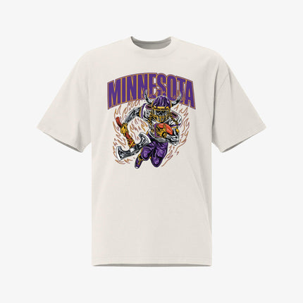 Mercy Rule 'Staple Minnesota City' Oversized T-Shirt White | SOLE SERIOUSS [1]