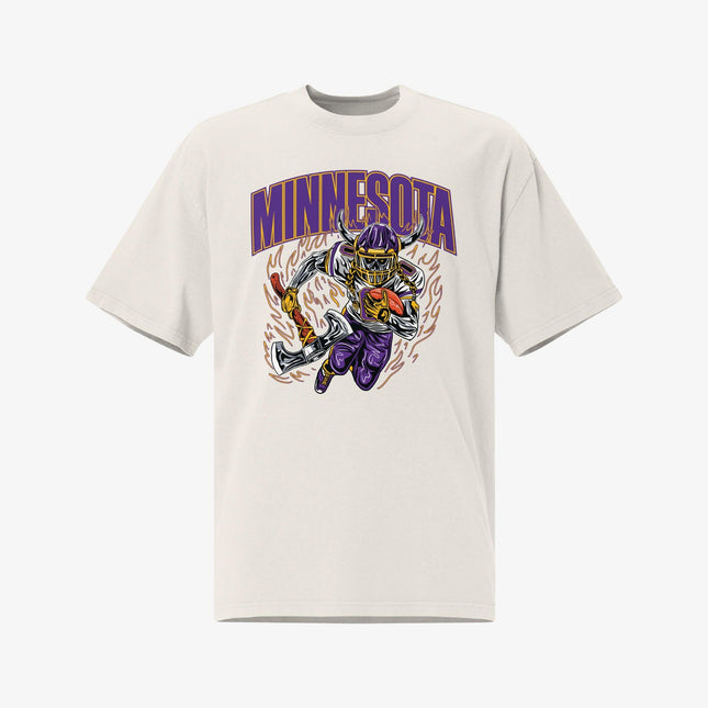 Mercy Rule 'Staple Minnesota City' Oversized T-Shirt White | SOLE SERIOUSS [1]