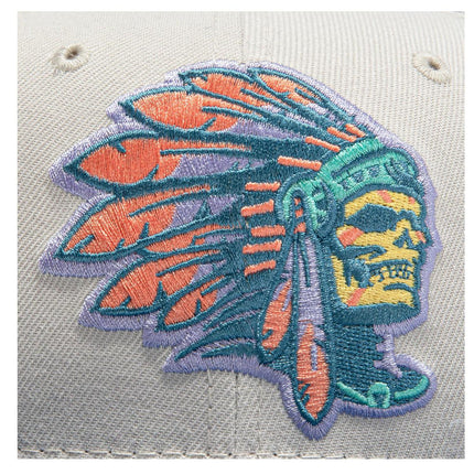 New Era Ocean Drive 'Skull Chief' 59Fifty Fitted Hat (Hat Club Exclusive) - SOLE SERIOUSS (4)