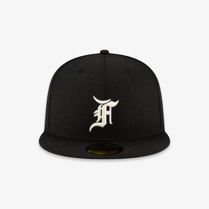 New Era x Fear of God Essentials 59Fifty Fitted Hat Black (FW21) 60185367 - SOLE SERIOUSS (2)