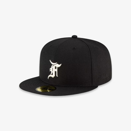 New Era x Fear of God Essentials 59Fifty Fitted Hat Black (FW21) 60185367 - SOLE SERIOUSS (3)