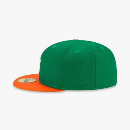 New Era x Fear of God Essentials 59Fifty Fitted Hat Green / Orange (FW21) 60185370 - SOLE SERIOUSS (5)