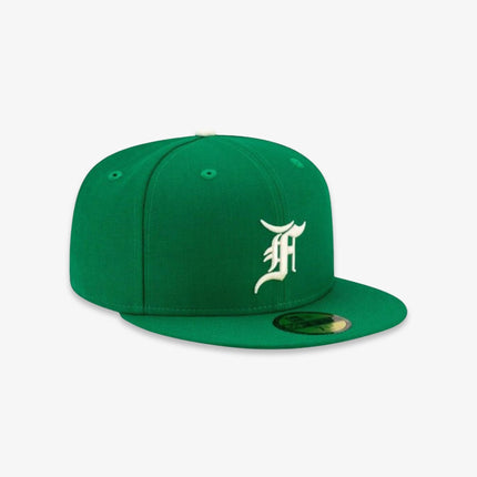 New Era x Fear of God Essentials 59Fifty Fitted Hat Kelly Green (FW21) 60185371 - SOLE SERIOUSS (1)