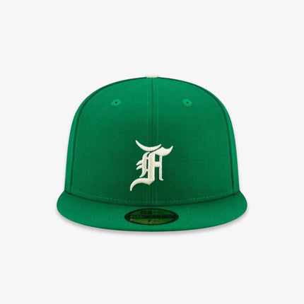 New Era x Fear of God Essentials 59Fifty Fitted Hat Kelly Green (FW21) 60185371 - SOLE SERIOUSS (2)