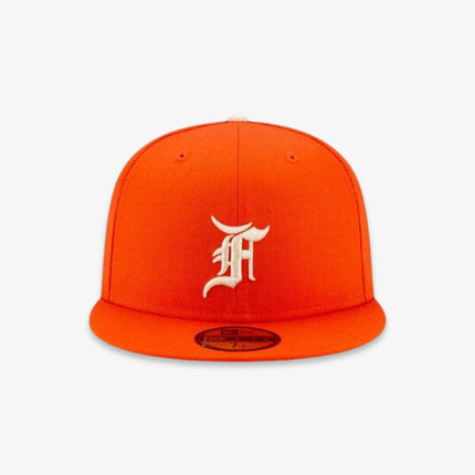 New Era x Fear of God Essentials 59Fifty Fitted Hat Orange (FW21) 60185368 - SOLE SERIOUSS (2)