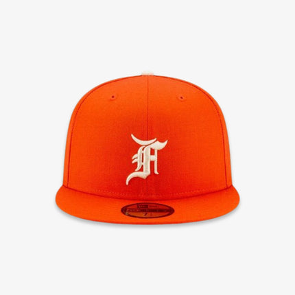New Era x Fear of God Essentials 59Fifty Fitted Hat Orange FW21 - SOLE SERIOUSS (2)