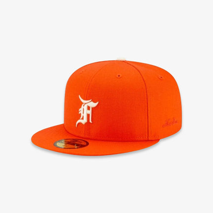 New Era x Fear of God Essentials 59Fifty Fitted Hat Orange FW21 - SOLE SERIOUSS (3)