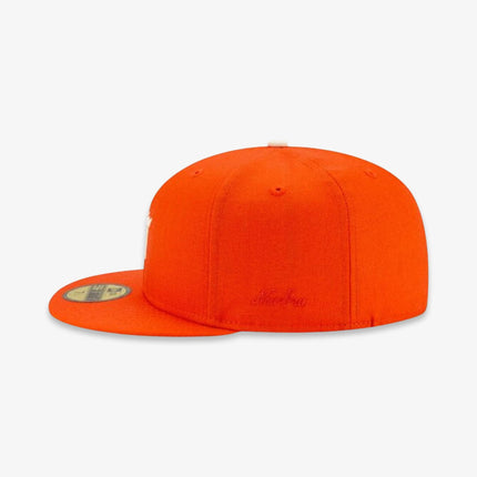New Era x Fear of God Essentials 59Fifty Fitted Hat Orange FW21 - SOLE SERIOUSS (5)