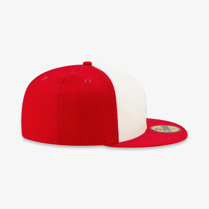 New Era x Fear of God Essentials 59Fifty Fitted Hat Red (SS22) 60224488 - SOLE SERIOUSS (4)