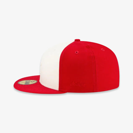 New Era x Fear of God Essentials 59Fifty Fitted Hat Red SS22 - SOLE SERIOUSS (5)