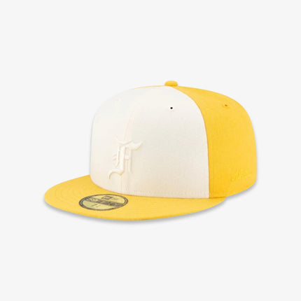 New Era x Fear of God Essentials 59Fifty Fitted Hat Yellow (SS22) 60224484 - SOLE SERIOUSS (2)