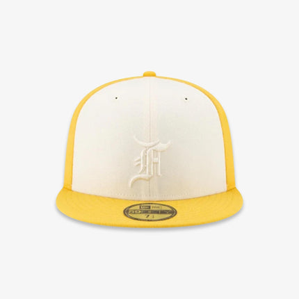 New Era x Fear of God Essentials 59Fifty Fitted Hat Yellow (SS22) 60224484 - SOLE SERIOUSS (3)