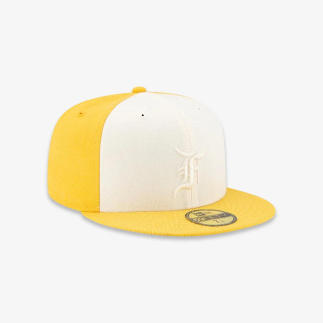 New Era x Fear of God Essentials 59Fifty Fitted Hat Yellow SS22 - SOLE SERIOUSS (1)