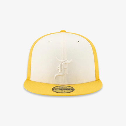 New Era x Fear of God Essentials 59Fifty Fitted Hat Yellow SS22 - SOLE SERIOUSS (3)