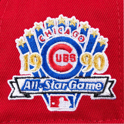 New Era x Just Don x MLB 'Chicago Cubs 1990 All-Star Game' 59Fifty Patch Fitted Hat FW22 - SOLE SERIOUSS (4)