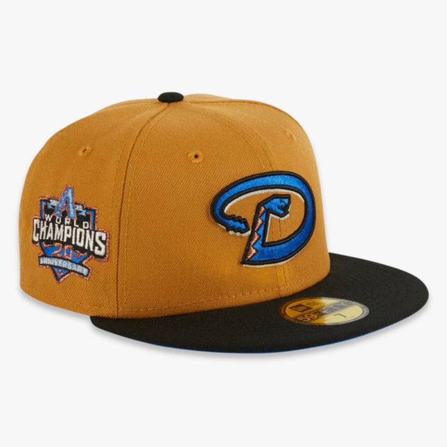 New Era x MLB Ancient Egypt 'Arizona Diamondbacks 20th Anniversary World Champions' 59Fifty Patch Fitted Hat (Hat Club Exclusive) - SOLE SERIOUSS (1)