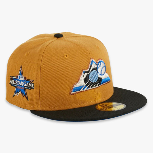 New Era x MLB Ancient Egypt 'Colorado Rockies 2021 All-Star Game' 59Fifty Patch Fitted Hat (Hat Club Exclusive) - SOLE SERIOUSS (1)