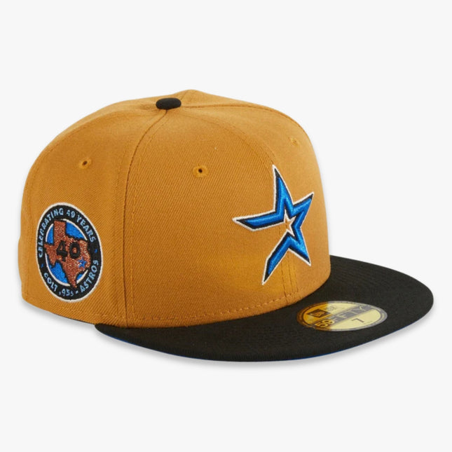 New Era x MLB Ancient Egypt 'Houston Astros 40th Anniversary' 59Fifty Patch Fitted Hat (Hat Club Exclusive) - SOLE SERIOUSS (1)