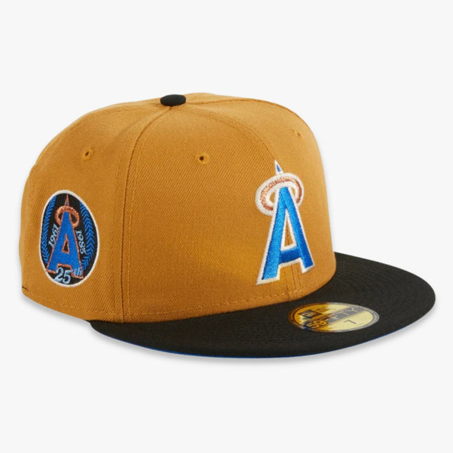 New Era x MLB Ancient Egypt 'Los Angeles Angels 25th Anniversary' 59Fifty Patch Fitted Hat (Hat Club Exclusive) - SOLE SERIOUSS (1)
