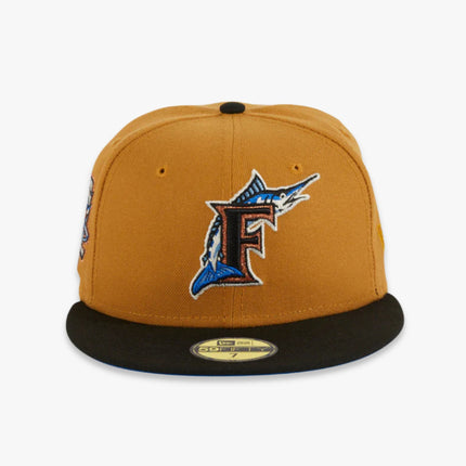 New Era x MLB Ancient Egypt 'Miami Marlins 10th Anniversary' 59Fifty Patch Fitted Hat (Hat Club Exclusive) - SOLE SERIOUSS (2)