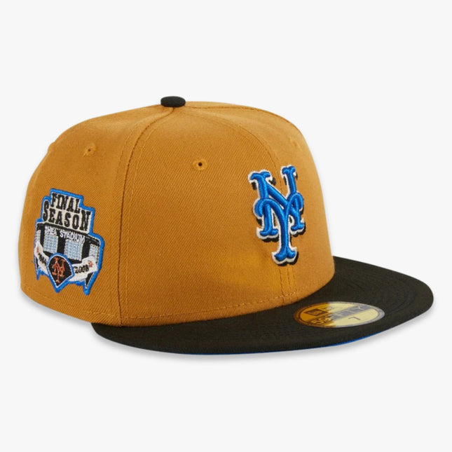 New Era x MLB Ancient Egypt 'New York Mets Final Season Shea Stadium' 59Fifty Patch Fitted Hat (Hat Club Exclusive) - SOLE SERIOUSS (1)