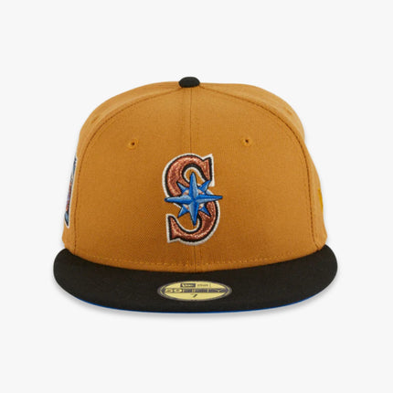 New Era x MLB Ancient Egypt 'Seattle Mariners 40th Anniversary' 59Fifty Patch Fitted Hat (Hat Club Exclusive) - SOLE SERIOUSS (2)