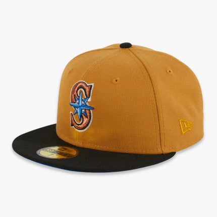 New Era x MLB Ancient Egypt 'Seattle Mariners 40th Anniversary' 59Fifty Patch Fitted Hat (Hat Club Exclusive) - SOLE SERIOUSS (3)