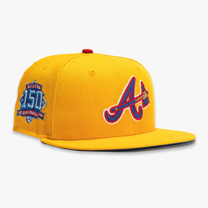 New Era x MLB Ballpark Snacks 'Atlanta Braves 150th Anniversary' 59Fifty Patch Fitted Hat (Hat Club Exclusive) - SOLE SERIOUSS (1)