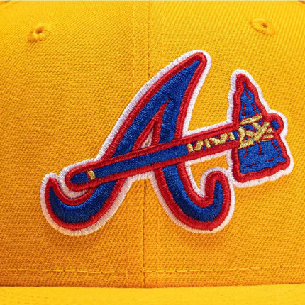 New Era x MLB Ballpark Snacks 'Atlanta Braves 150th Anniversary' 59Fifty Patch Fitted Hat (Hat Club Exclusive) - SOLE SERIOUSS (4)