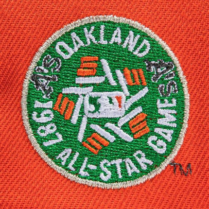 New Era x MLB Ballpark Snacks 'Oakland Athletics 1987 All-Star Game' 59Fifty Patch Fitted Hat (Hat Club Exclusive) - SOLE SERIOUSS (4)