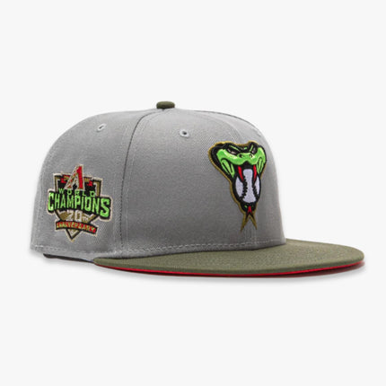 New Era x MLB Beer Pack 'Arizona Diamondbacks 2001 World Champions 20th Anniversary' 59Fifty Patch Fitted Hat (Hat Club Exclusive) - SOLE SERIOUSS (1)