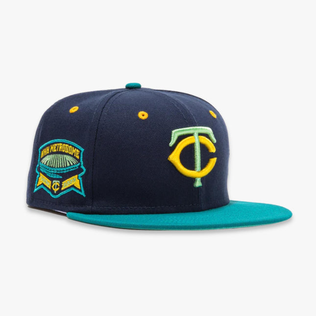 New Era x MLB Beer Pack 'Minnesota Twins Hubert H. Humphrey HHH Metrodome Stadium' 59Fifty Patch Fitted Hat (Hat Club Exclusive) - SOLE SERIOUSS (1)